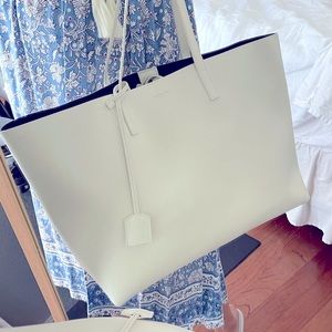 White St Laurent tote